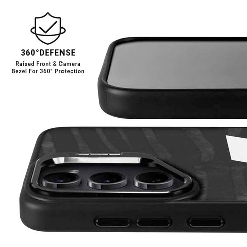 NBA Utah Jazz Black Animal Print Galaxy S25 Kickstand Case